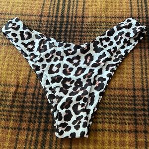 3 for $9 New Swim bikini leopard bottom size S